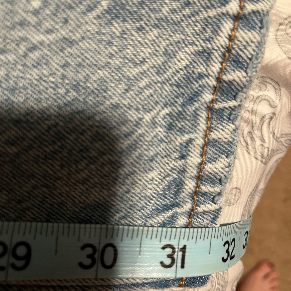 Aeropostale High Rise Baggy Distressed Jean - Picture 9 of 11